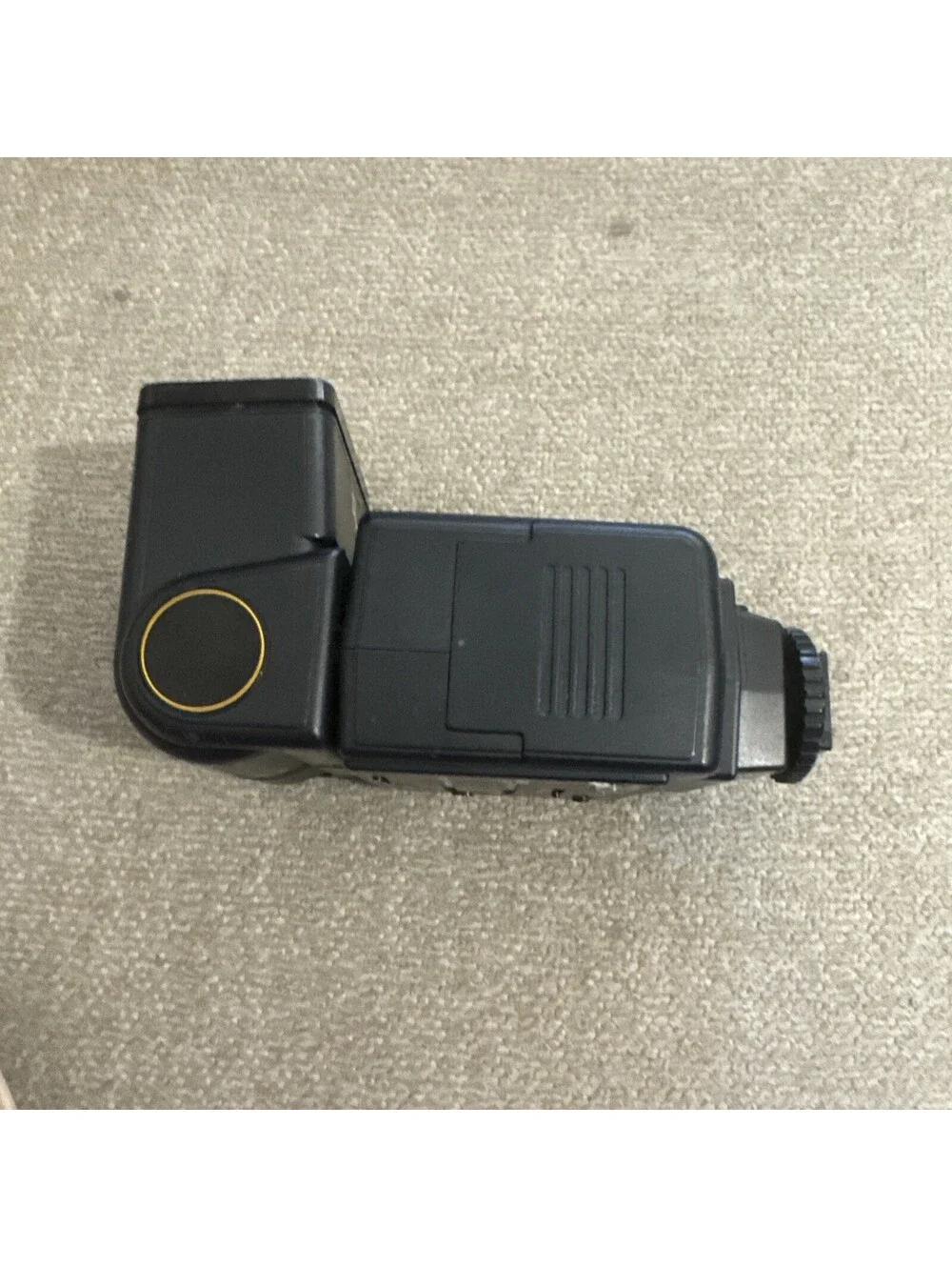 UNTESTED SUNPAK Auto 433 D Thyristor for Canon Film camera Shoe Mount Flash